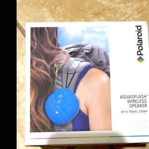 Polaroid Bluetooth Waterproof Rechargeable Wireless Speaker
